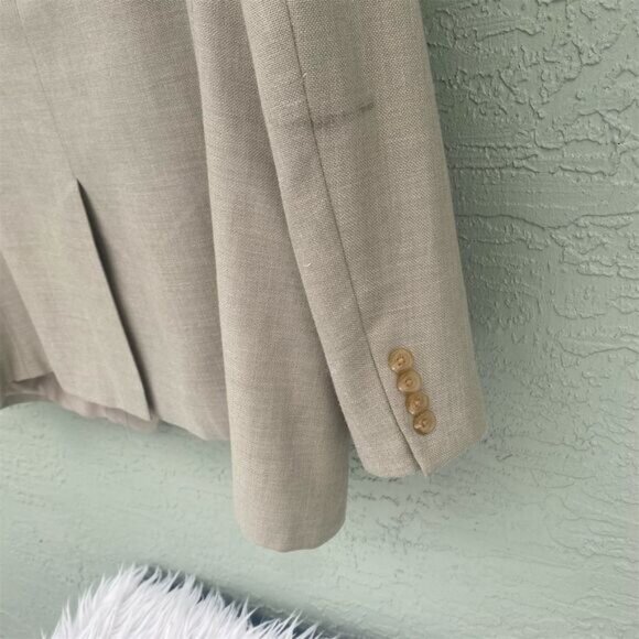 Lauren Ralph Lauren Men's Brown Blazer Size 48 Long Business Classic - Picture 3 of 12